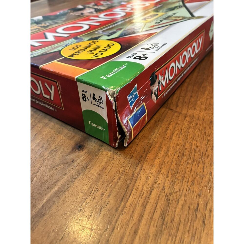 Monopoly PERU edition Spanish‎ RARE board Game - Picture 8 of 8